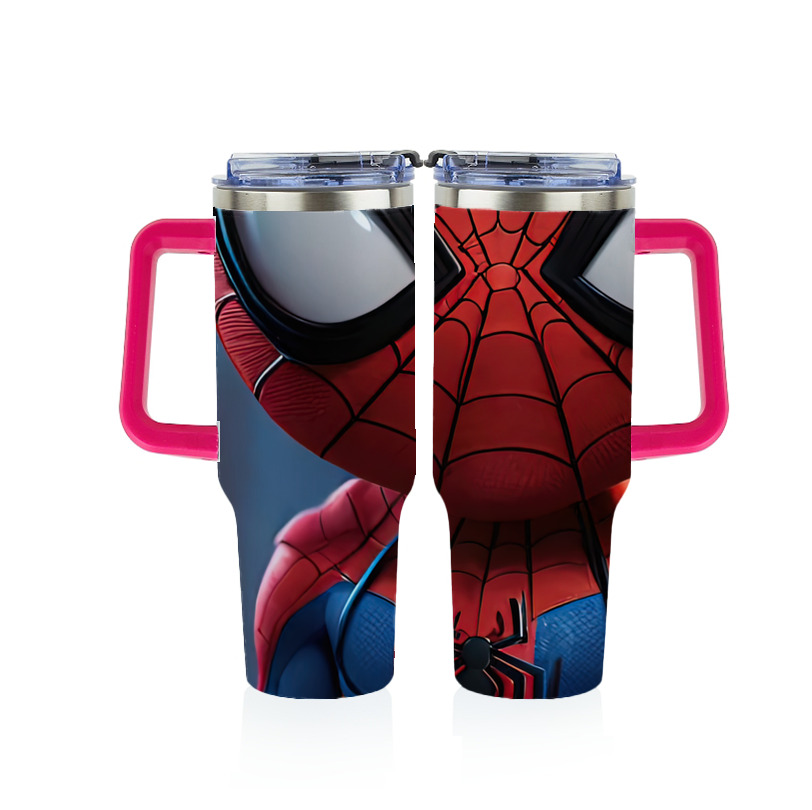 （画像用） Spider Man スパイダーマン 1200ｍLフルプリント車用タンブラー